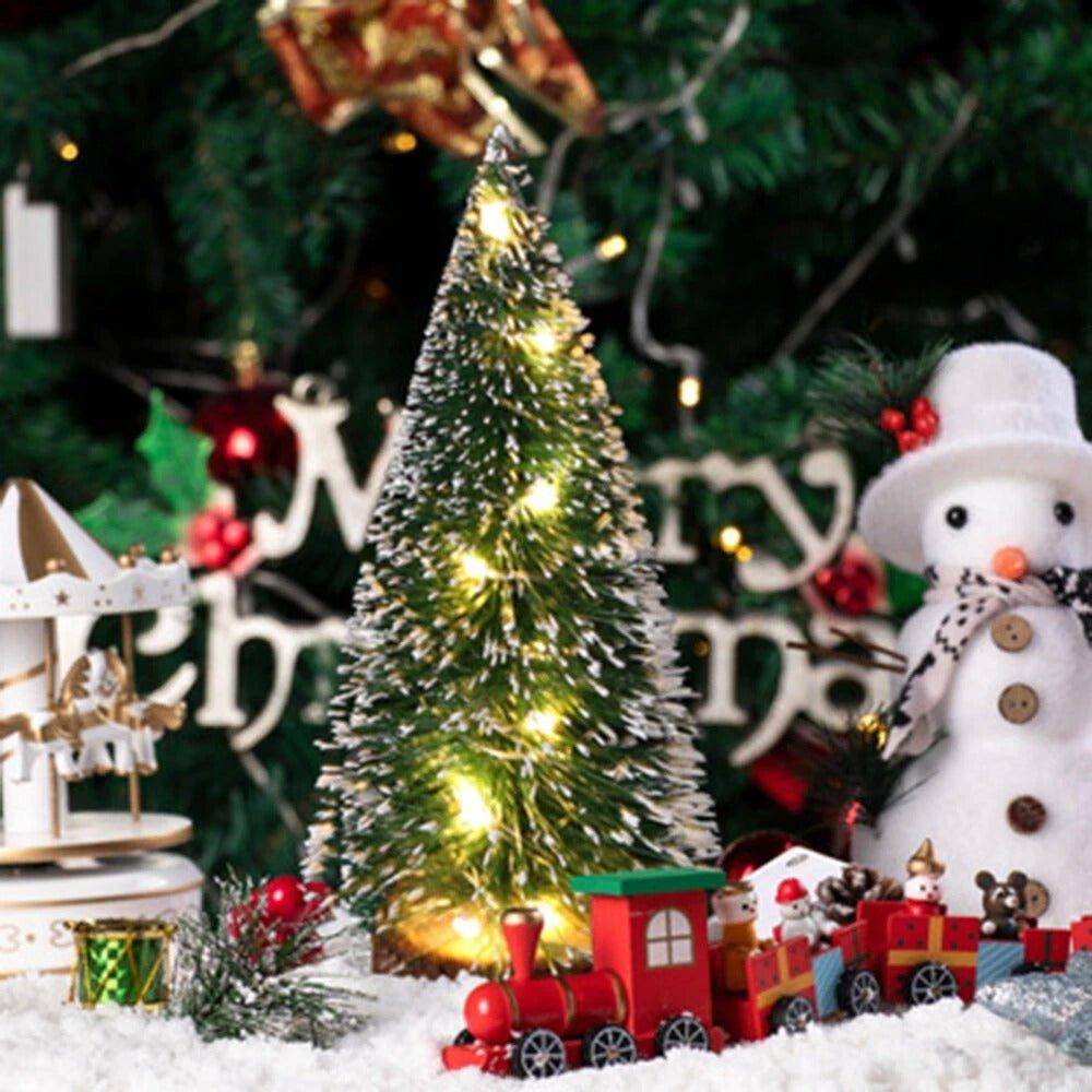 Christmas LED Lights Mini Decorative Tree – 15cm Festive Table Decor | Christmas Trees USA