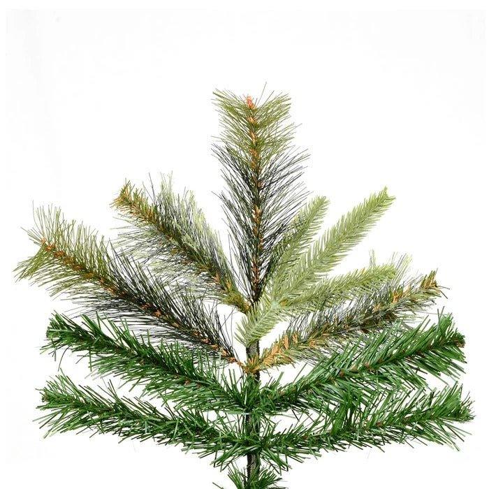 Cashmere Pine Artificial Christmas Tree – 8.5' Full, Lush Pine with PVC/PE Tips, Metal Stand