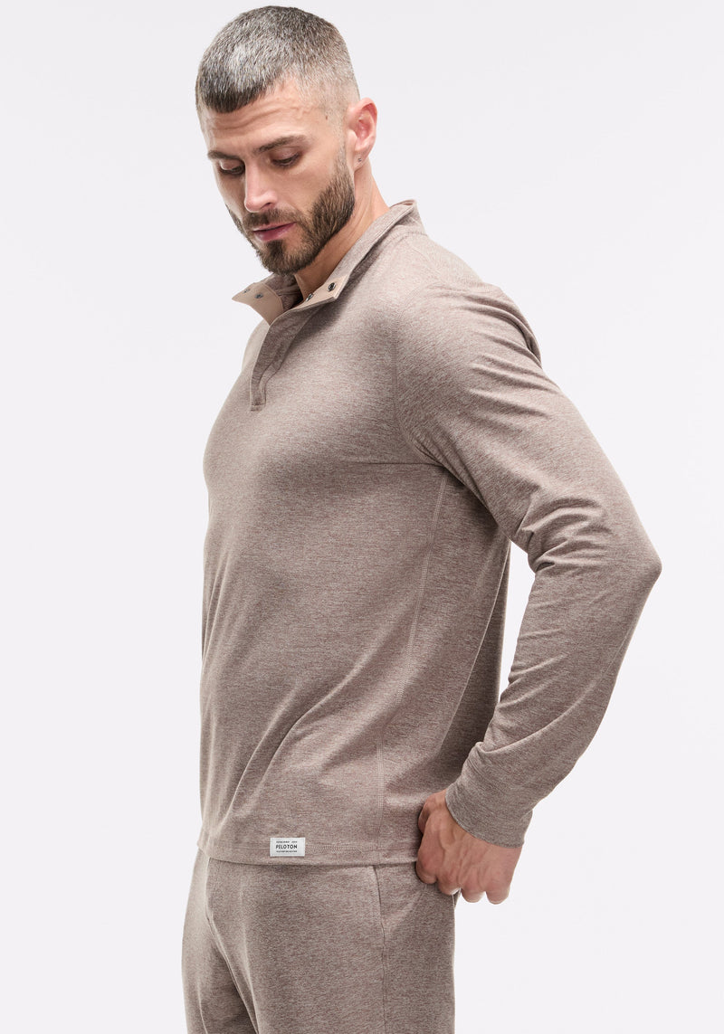 Dreamblend Snap Placket Pullover