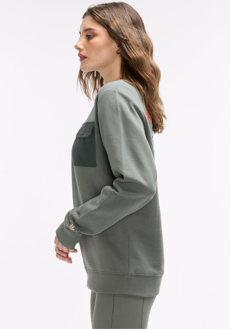 Fleece Pocket Crew