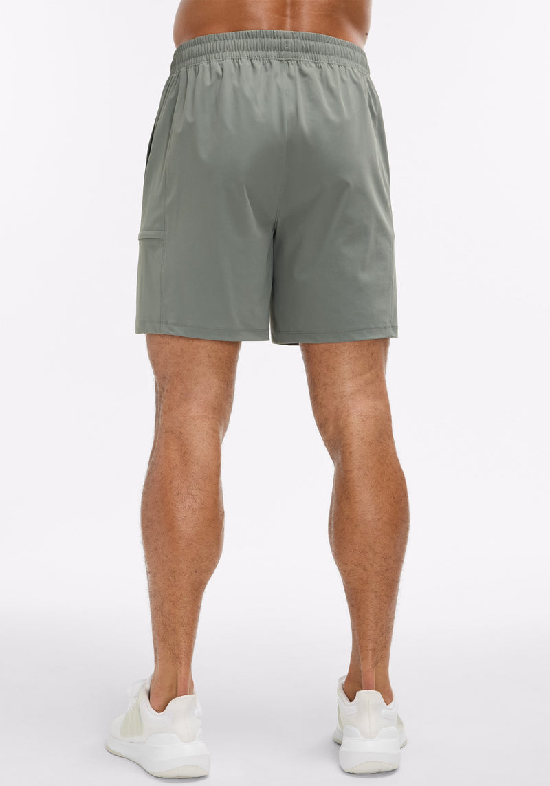 Warp Knit Cargo Short