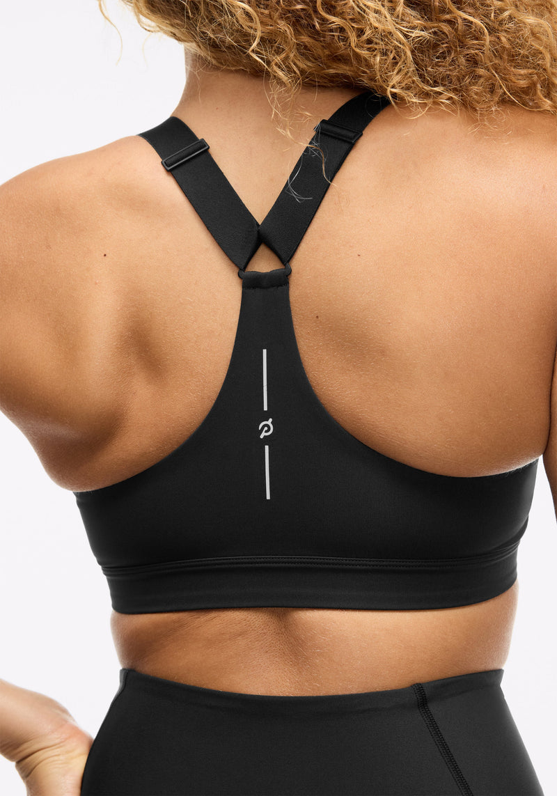 PaceForm Enhanced Support Zip Front Bra