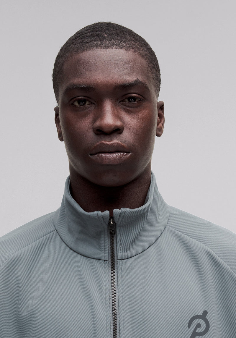Relaxed-Fit Smooth Twill Track Jacket
