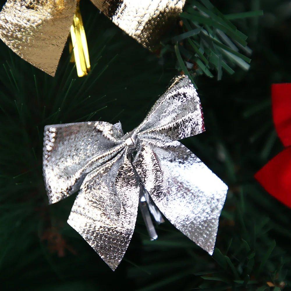 Butterfly Bow Hanging Christmas Decoration - Velvet & Glitter | Christmas Trees USA