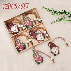 Wooden Christmas Pendant Merry Christmas Decor