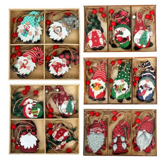 Wooden Christmas Pendant Merry Christmas Decor