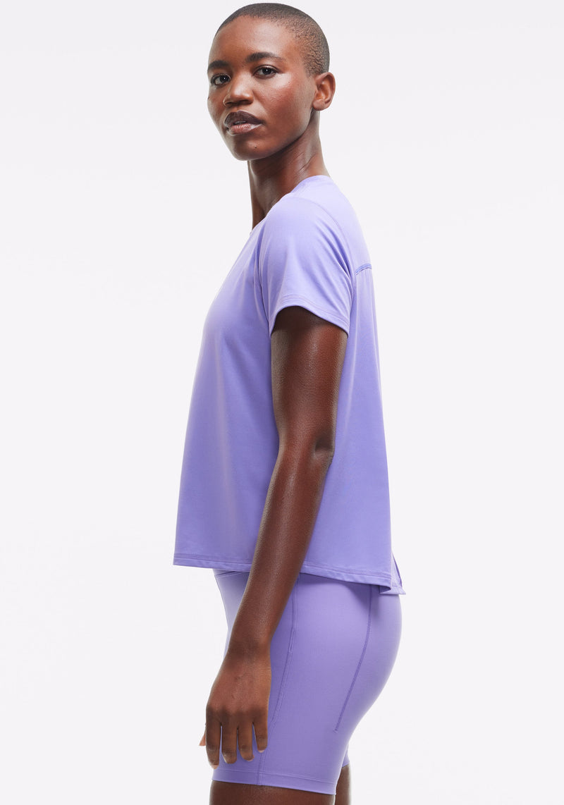 Soft Tech Jersey Tie Back Tee