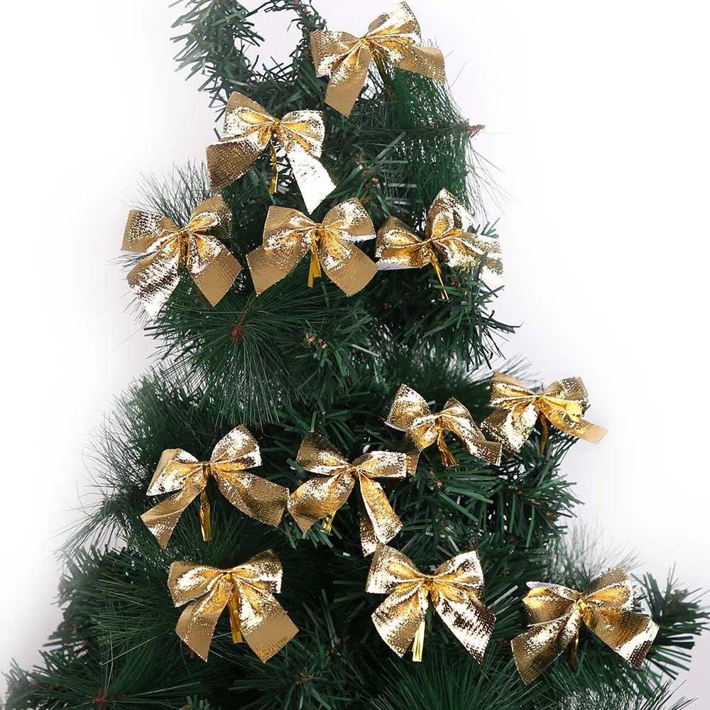 Butterfly Bow Hanging Christmas Decoration - Velvet & Glitter | Christmas Trees USA