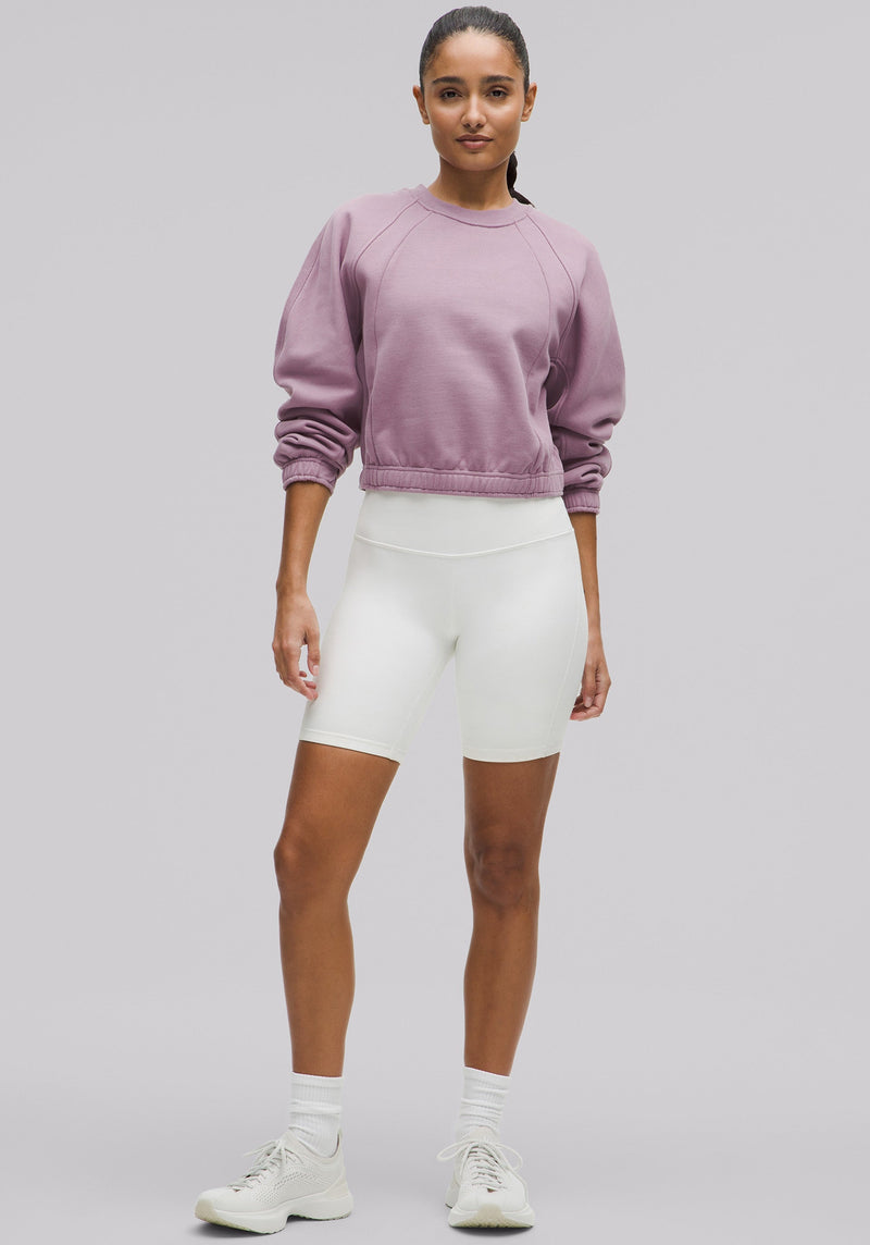 Scuba Cropped Relaxed Crewneck