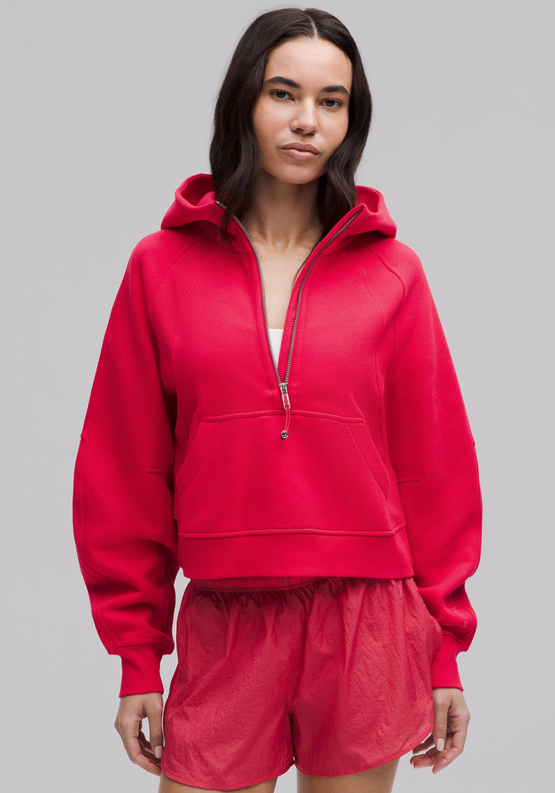 Scuba Oversized Half-Zip Hoodie