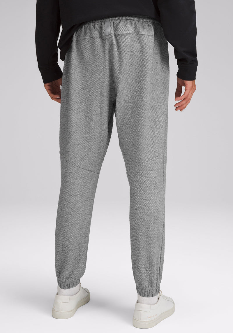 Textured Double-Knit Cotton Jogger