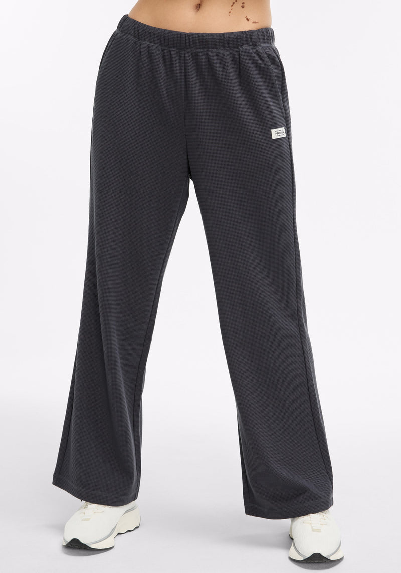 Waffle Wide Leg Sweatpant