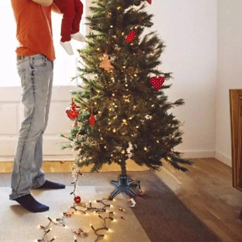 Electric Rotating Base Stand Holder For Christmas