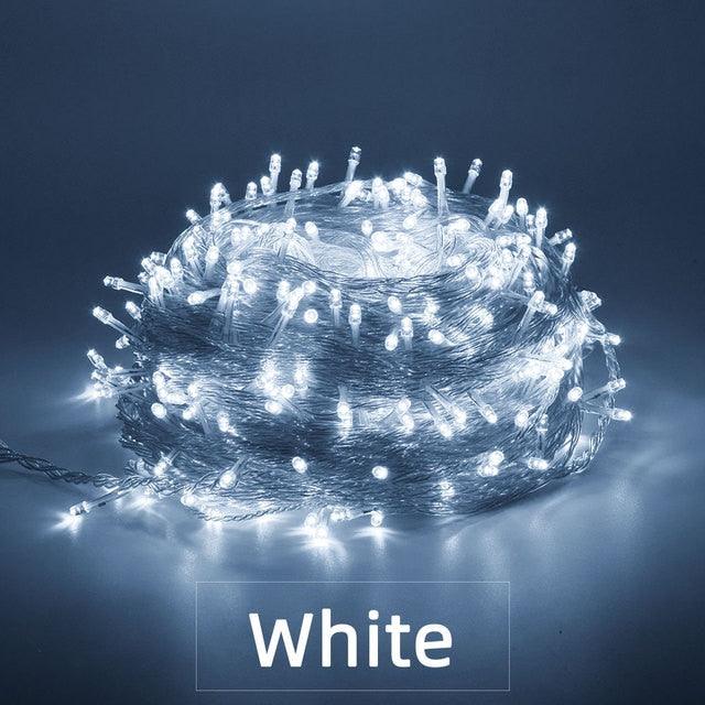 Christmas LED String Fairy Lights with 8 Modes – Durable Holiday Decor