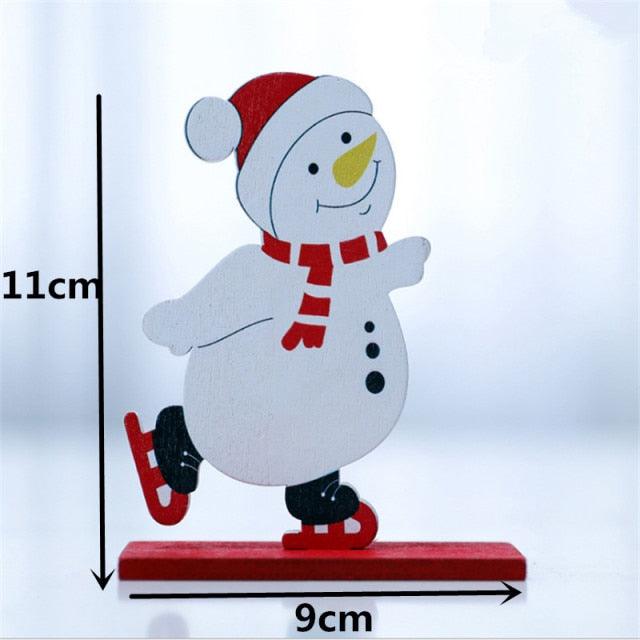 Wooden Christmas Desktop Decoration