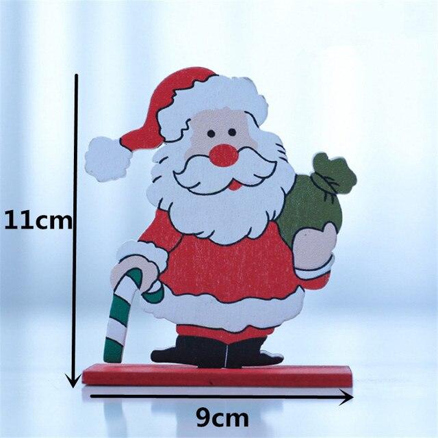 Wooden Christmas Desktop Decoration