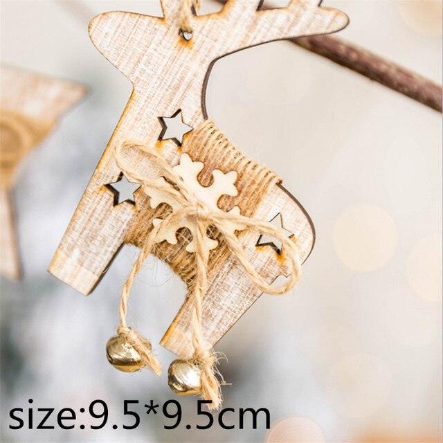 Wooden Christmas Desktop Decoration