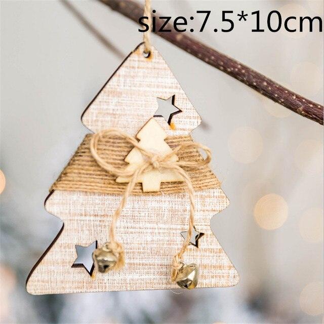 Wooden Christmas Desktop Decoration