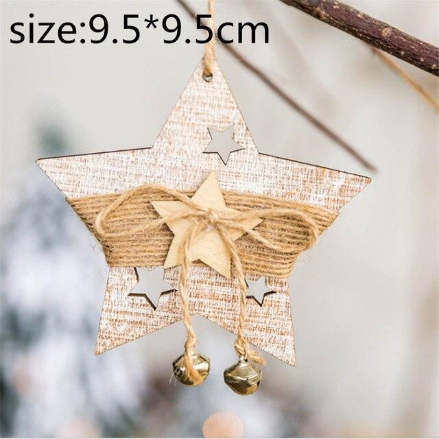 Wooden Christmas Desktop Decoration
