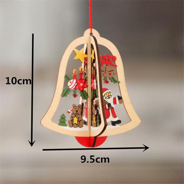 Wooden Christmas Desktop Decoration