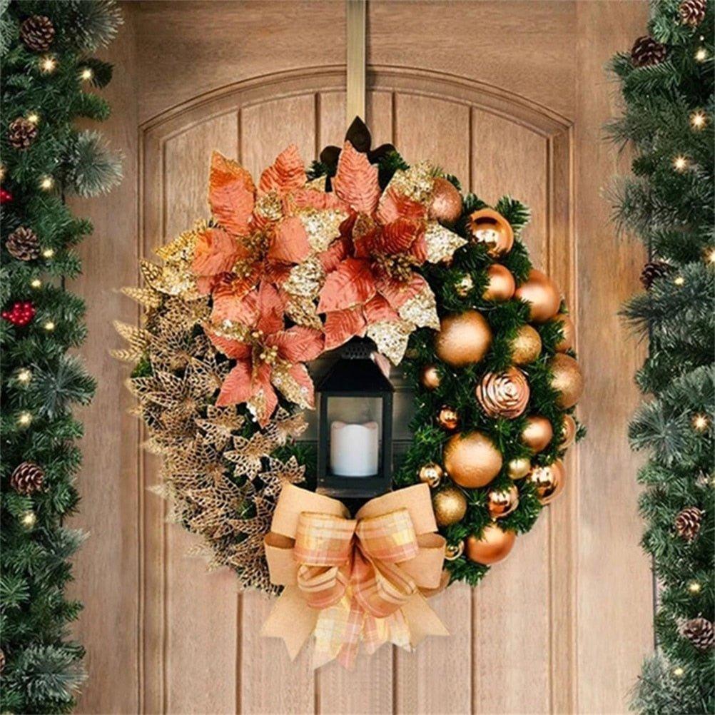 Christmas Garland Ornament Spruce Wreath - Festive Home Decor | Christmas Trees USA