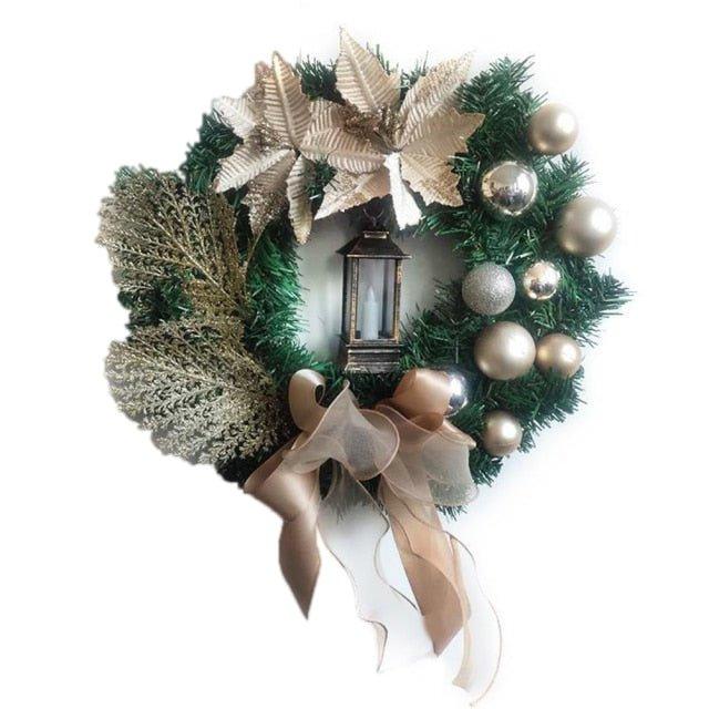Christmas Garland Ornament Spruce Wreath - Festive Home Decor | Christmas Trees USA