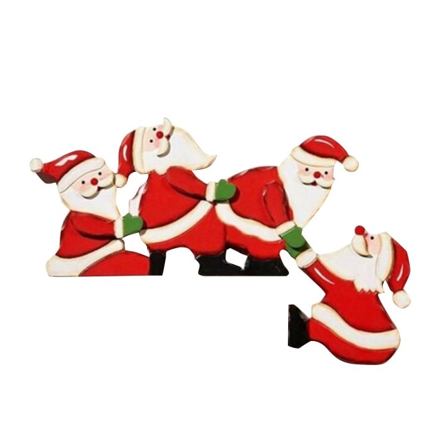 Wooden Christmas Door Decoration Frame