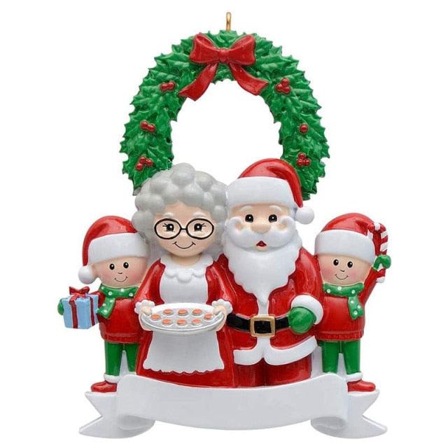 Wooden Christmas Door Decoration Frame
