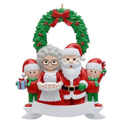 Wooden Christmas Door Decoration Frame