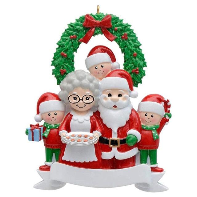 Wooden Christmas Door Decoration Frame