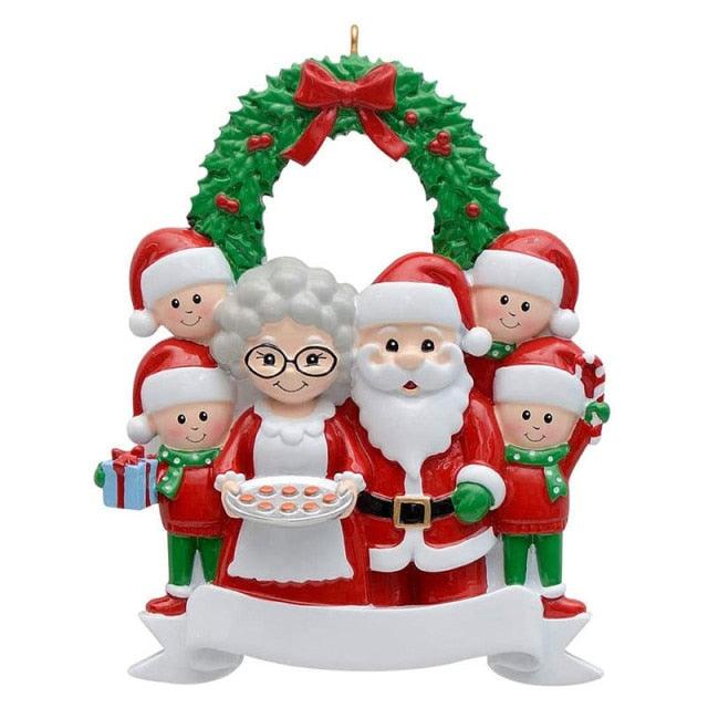 Wooden Christmas Door Decoration Frame