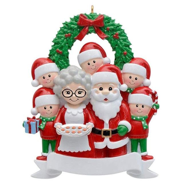 Wooden Christmas Door Decoration Frame