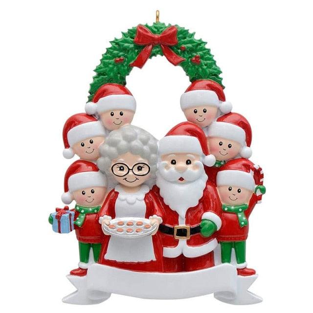 Wooden Christmas Door Decoration Frame