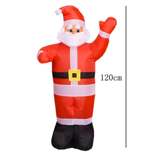 Christmas Inflatable Toy Snowman with LED Lights – Family-Friendly Holiday Decoration | Christmas Trees USA