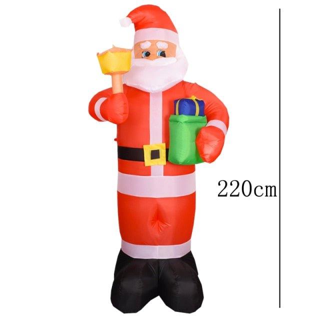 Christmas Inflatable Toy Snowman with LED Lights – Family-Friendly Holiday Decoration | Christmas Trees USA