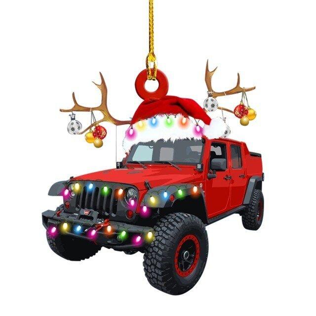 Christmas Hanging Vehicle Ornaments - Festive Holiday Tree Decor | Christmas Trees USA