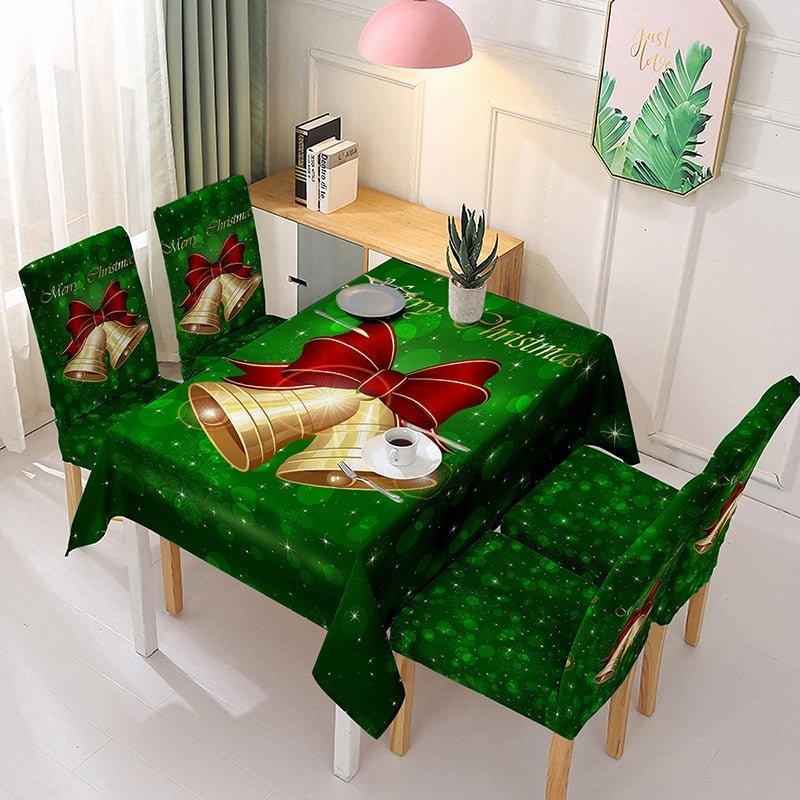 Christmas Chair And Dining Table Cover