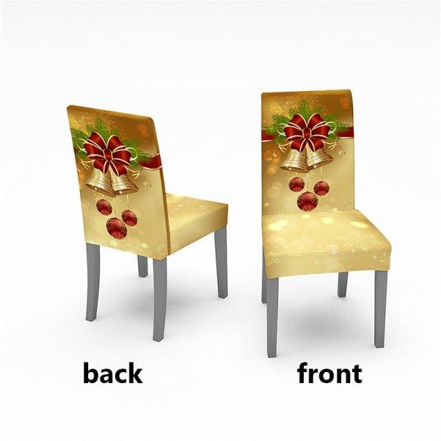 Christmas Chair And Dining Table Cover