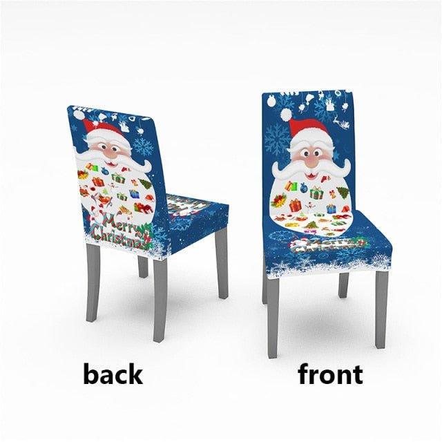 Christmas Chair And Dining Table Cover