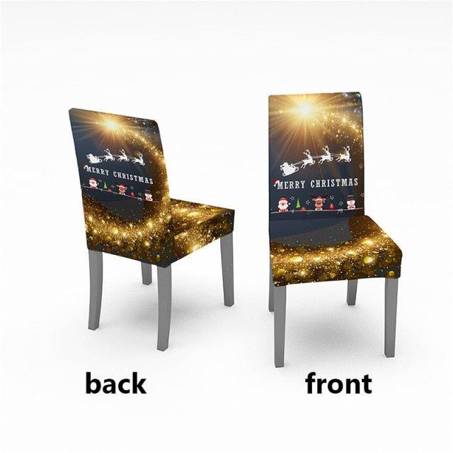Christmas Chair And Dining Table Cover