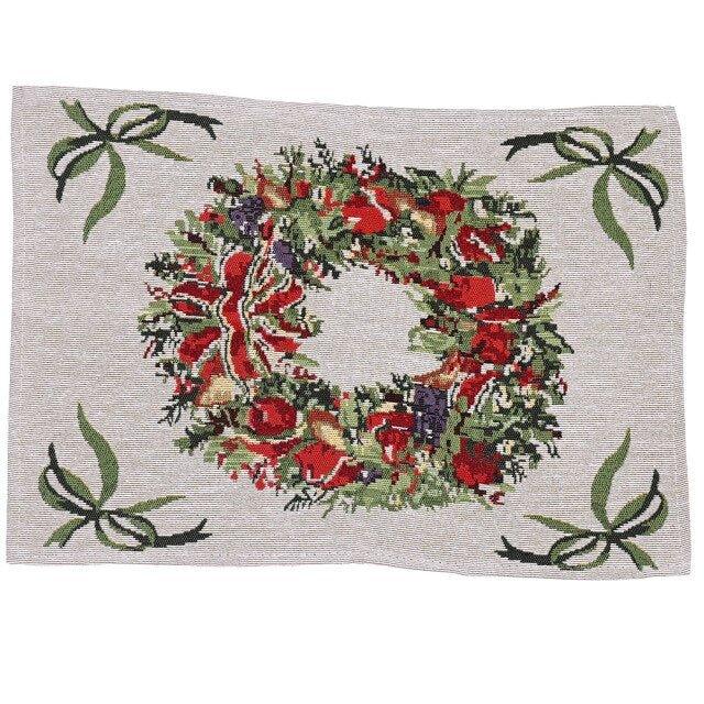 Christmas Household Knitted Fabric Table Coaster - Decorative Placemats for Dining | Christmas Trees USA