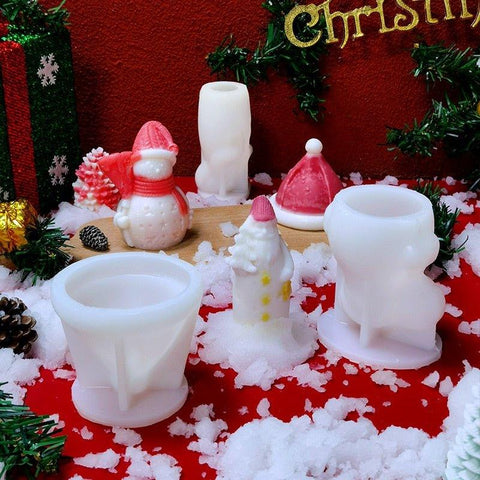 "Premium Silicone Candle Molds for DIY Candlemaking & Gifts"